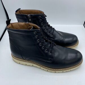 Steve Madden Men's Broome Chukka Boot, Black‎ size 12 fall winter normcore